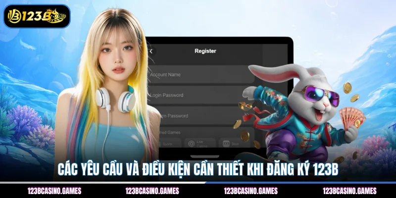 Các yêu cầu và điều kiện cần thiết khi đăng ký 123B