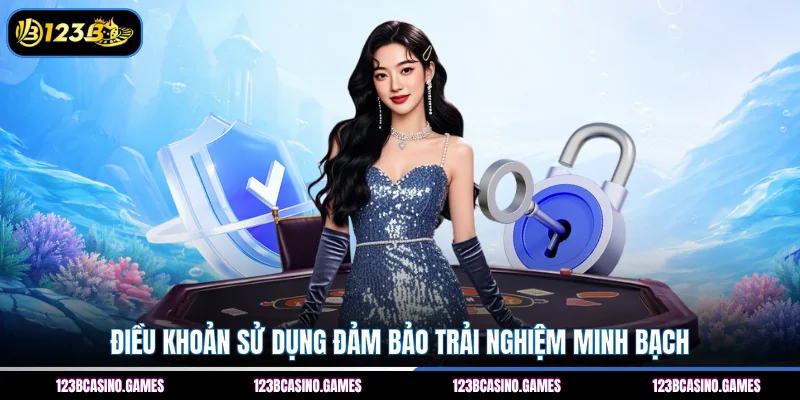 Điều khoản sử dụng đảm bảo trải nghiệm minh bạch